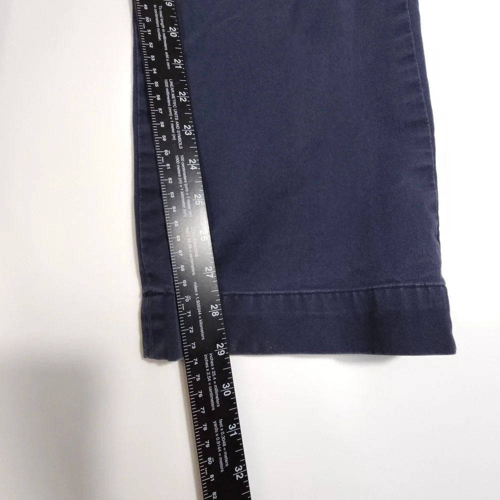 Vintage Polo Ralph Lauren Mens 34x32 Blue Chino Pants Straight Leg Streetwear‎